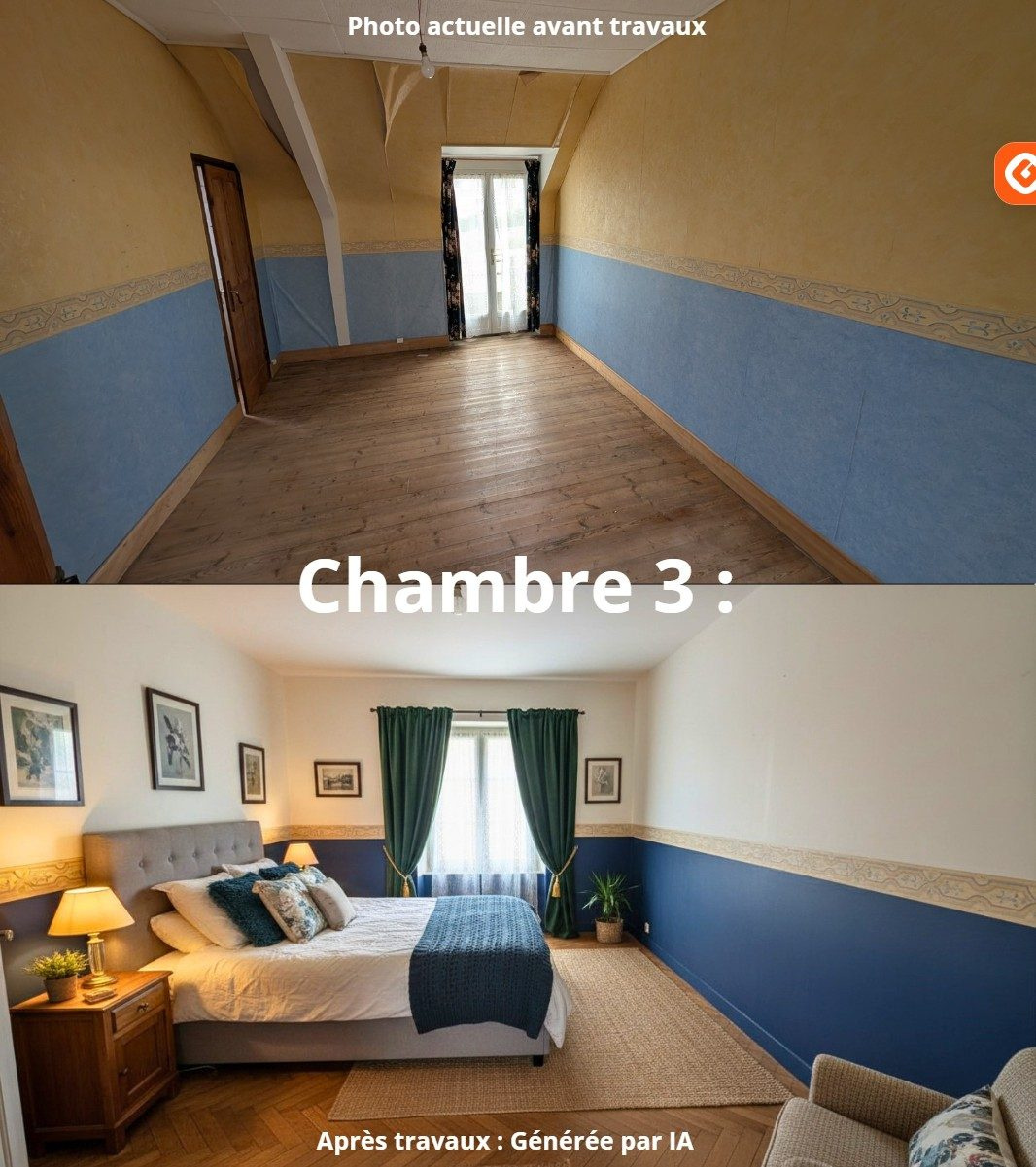 Maison 98m2 en cours de rénovation - Pleneuf-Val-André
