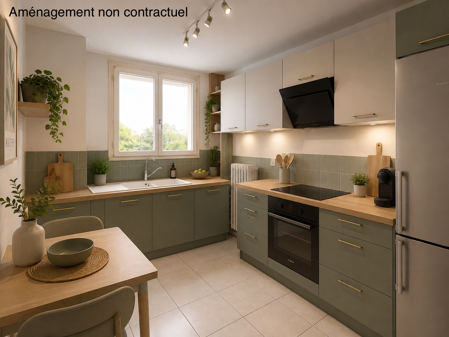 Appartement T3 à Saint Brieuc, avec caves et parking