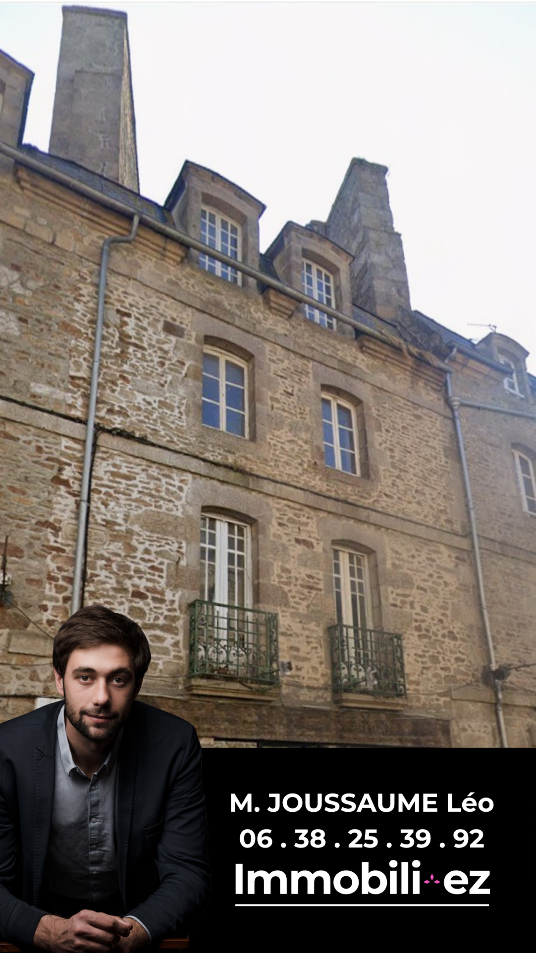 3 Appartements à créer - Dinan Centre