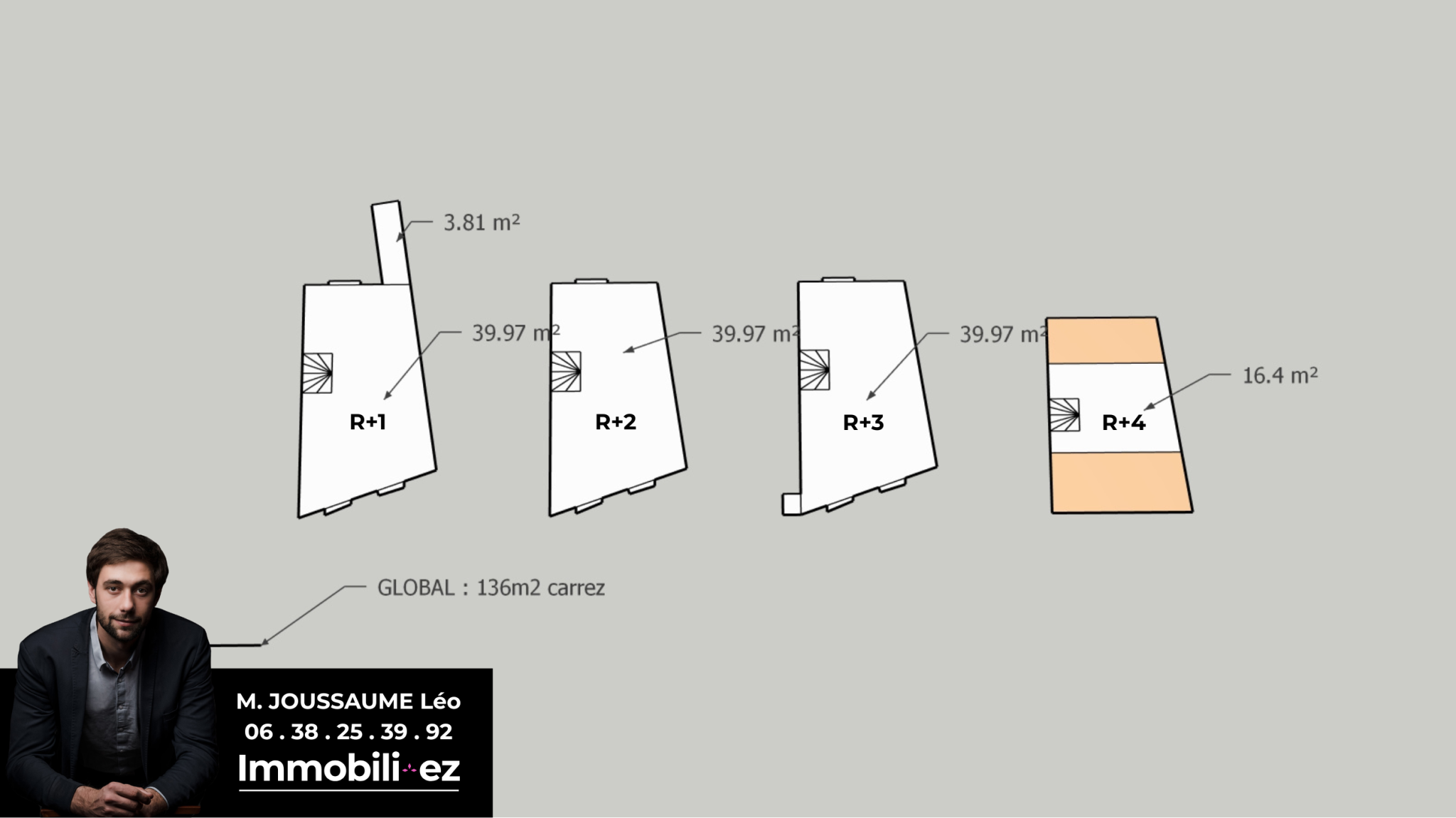 3 Appartements à créer - Dinan Centre